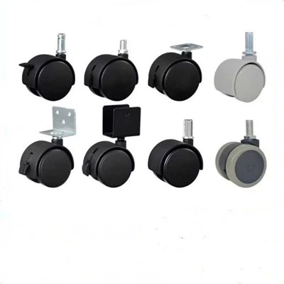 ブレーキ付き高耐久性キャスター